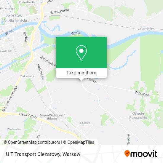 U T Transport Ciezarowy map