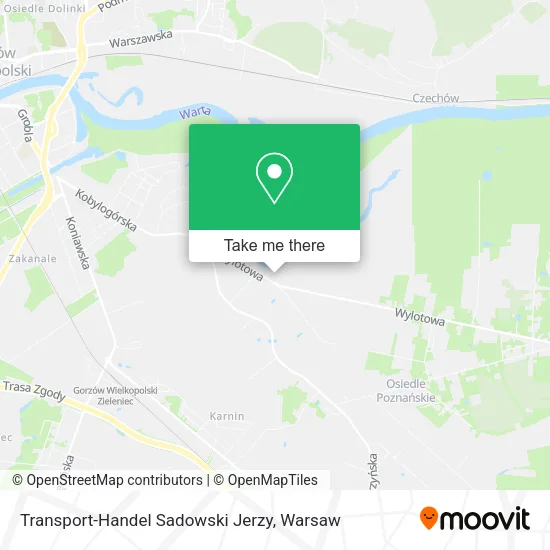 Карта Transport-Handel Sadowski Jerzy