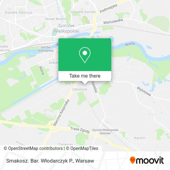 Smakosz. Bar. Włodarczyk P. map