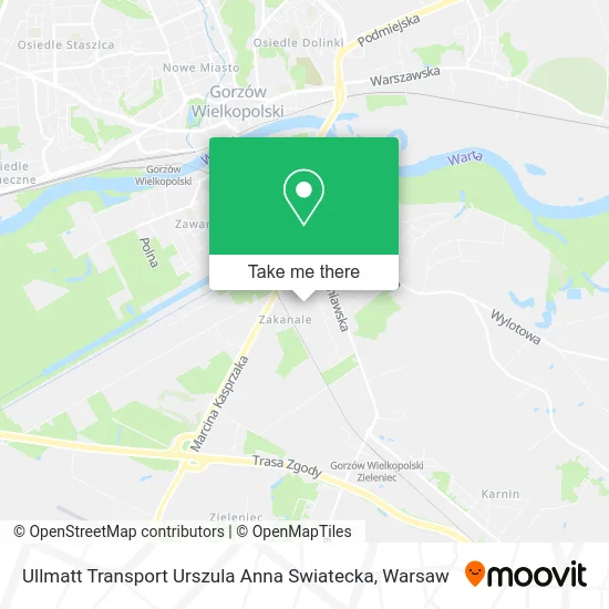 Карта Ullmatt Transport Urszula Anna Swiatecka