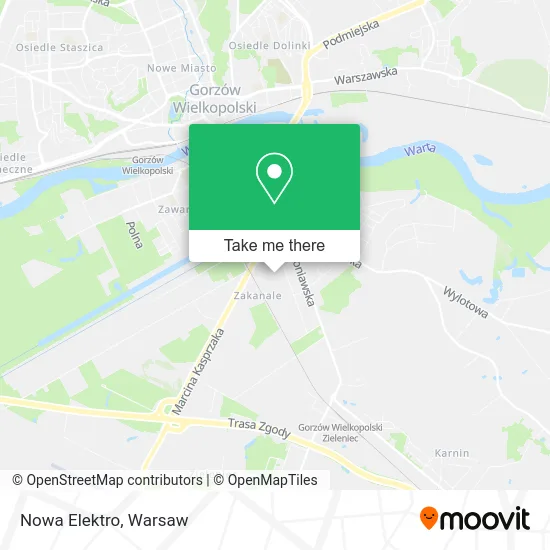 Карта Nowa Elektro