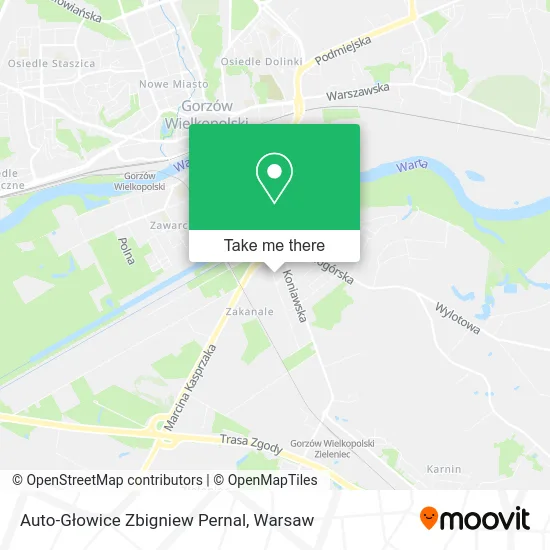 Карта Auto-Głowice Zbigniew Pernal