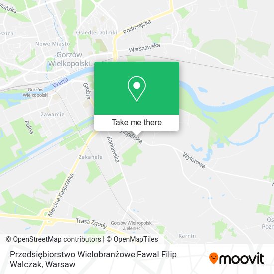 Przedsiębiorstwo Wielobranżowe Fawal Filip Walczak map