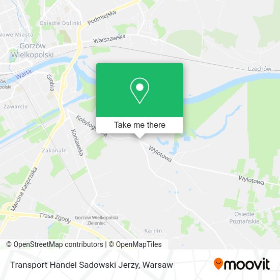 Transport Handel Sadowski Jerzy map