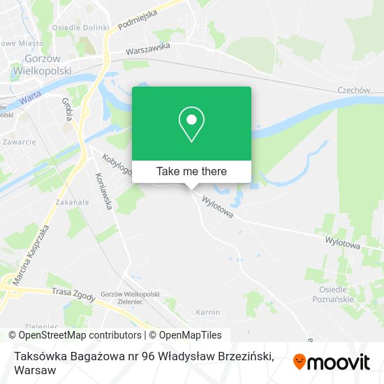 Taksówka Bagażowa nr 96 Władysław Brzeziński map