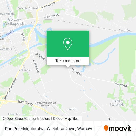 Dar. Przedsiębiorstwo Wielobranżowe map