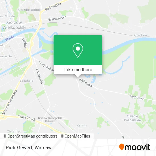 Карта Piotr Gewert