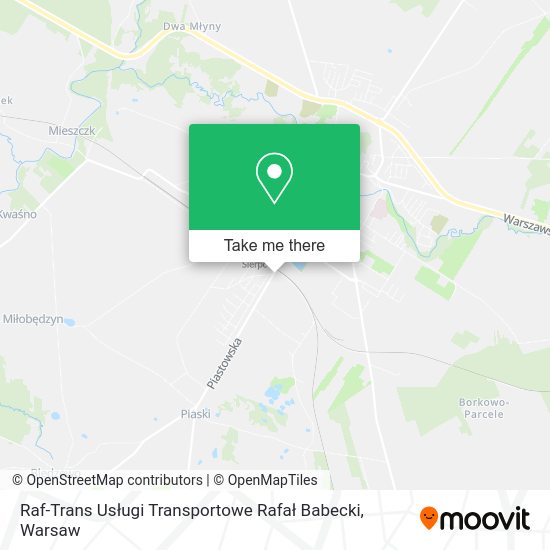 Raf-Trans Usługi Transportowe Rafał Babecki map