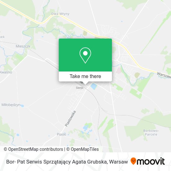 Bor- Pat Serwis Sprzątający Agata Grubska map