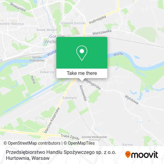 Przedsiębiorstwo Handlu Spożywczego sp. z o.o. Hurtownia map