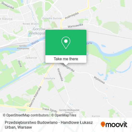 Przedsiębiorstwo Budowlano - Handlowe Łukasz Urban map