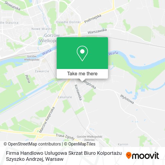 Firma Handlowo Usługowa Skrzat Biuro Kolportażu Szyszko Andrzej map