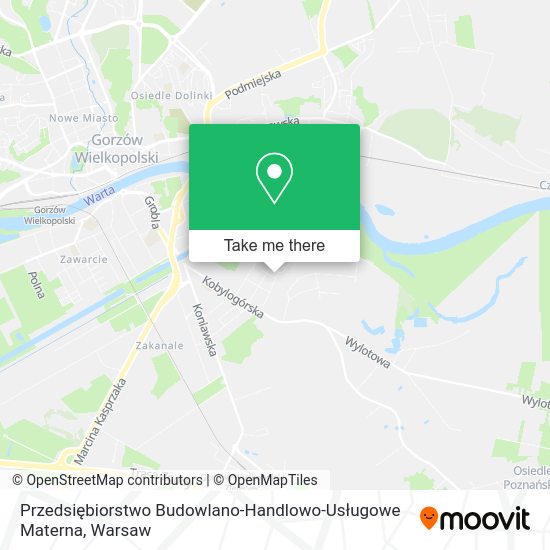 Przedsiębiorstwo Budowlano-Handlowo-Usługowe Materna map