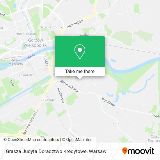 Grasza Judyta Doradztwo Kredytowe map