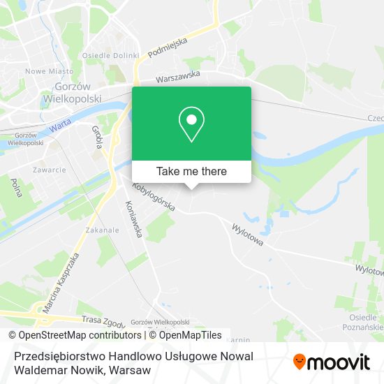 Przedsiębiorstwo Handlowo Usługowe Nowal Waldemar Nowik map