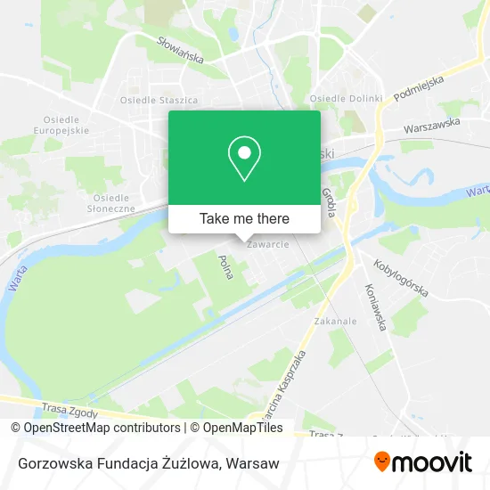 Карта Gorzowska Fundacja Żużlowa