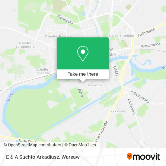 Карта E & A Suchto Arkadiusz