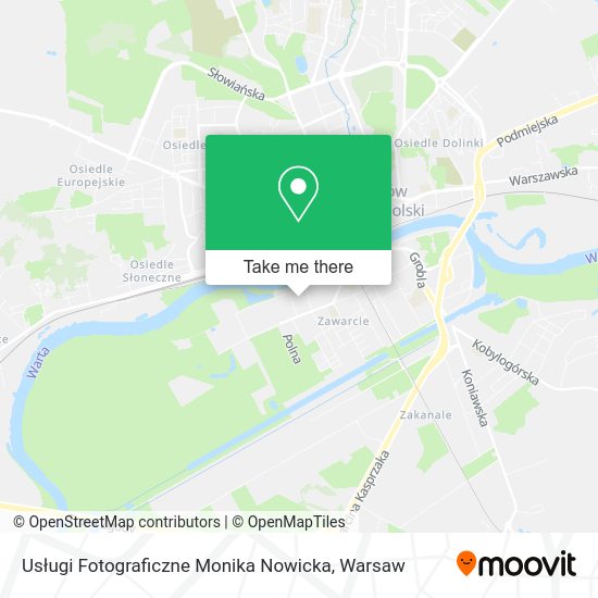 Usługi Fotograficzne Monika Nowicka map