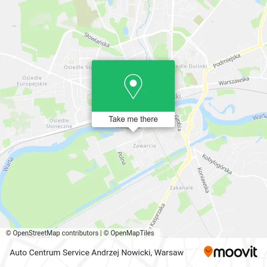 Карта Auto Centrum Service Andrzej Nowicki