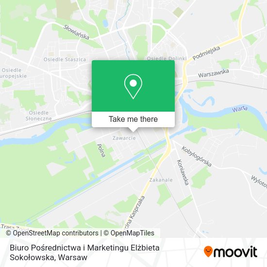 Biuro Pośrednictwa i Marketingu Elżbieta Sokołowska map