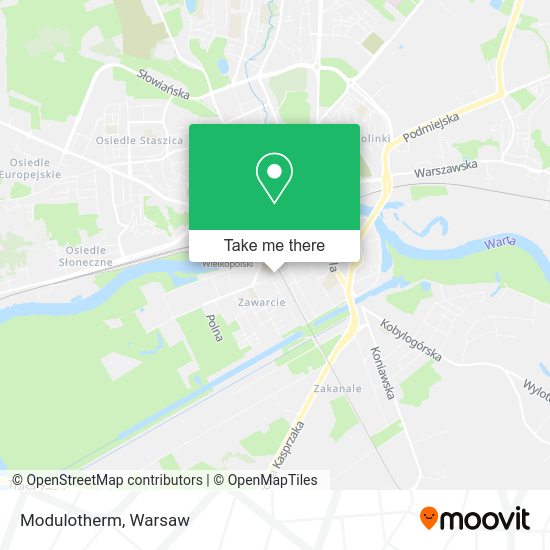 Modulotherm map