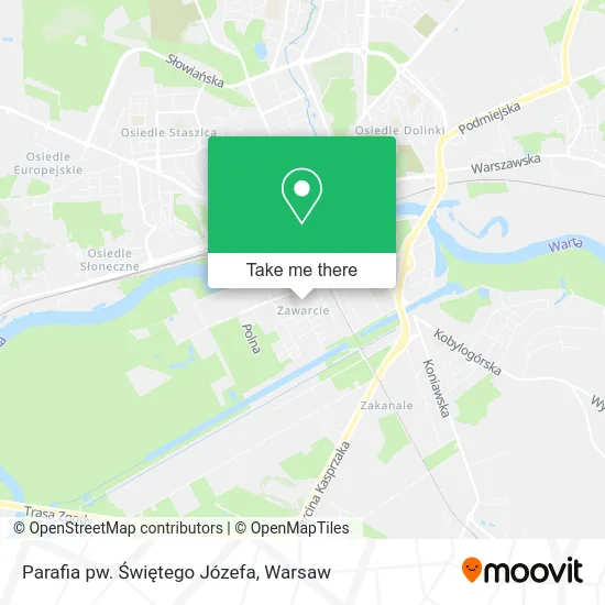 Карта Parafia pw. Świętego Józefa