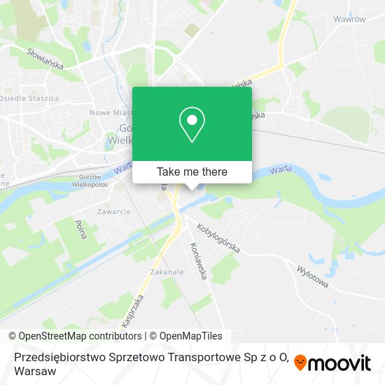 Przedsiębiorstwo Sprzetowo Transportowe Sp z o O map