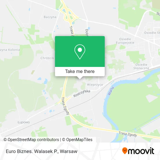 Карта Euro Biznes. Walasek P.