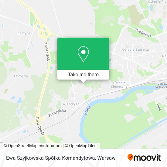 Ewa Szyjkowska Spółka Komandytowa map