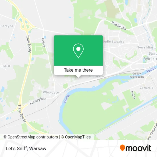 Карта Let's Sniff