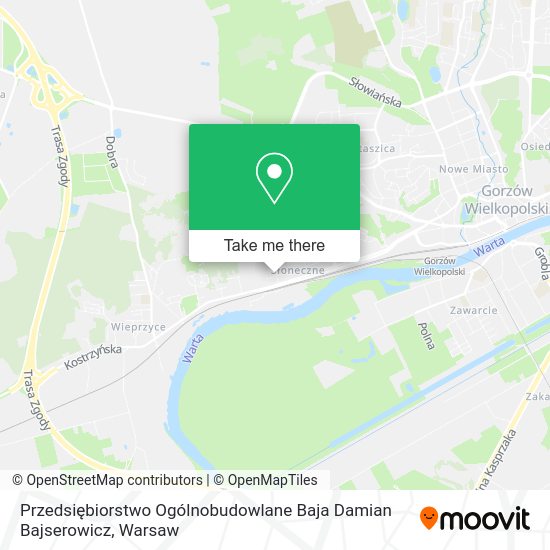 Przedsiębiorstwo Ogólnobudowlane Baja Damian Bajserowicz map