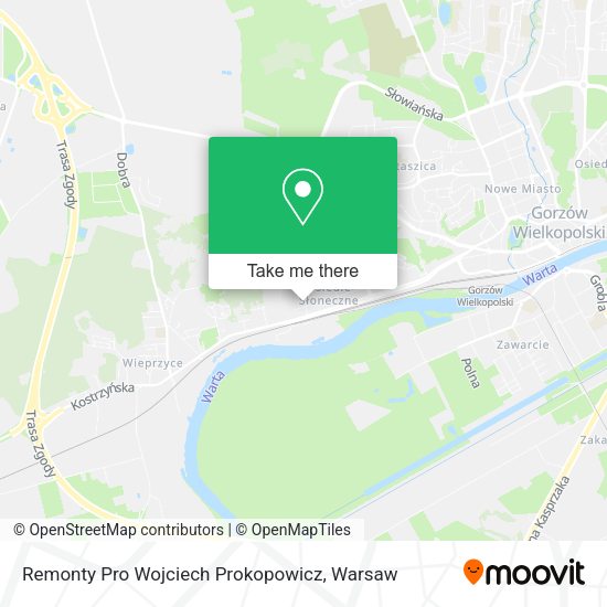 Remonty Pro Wojciech Prokopowicz map