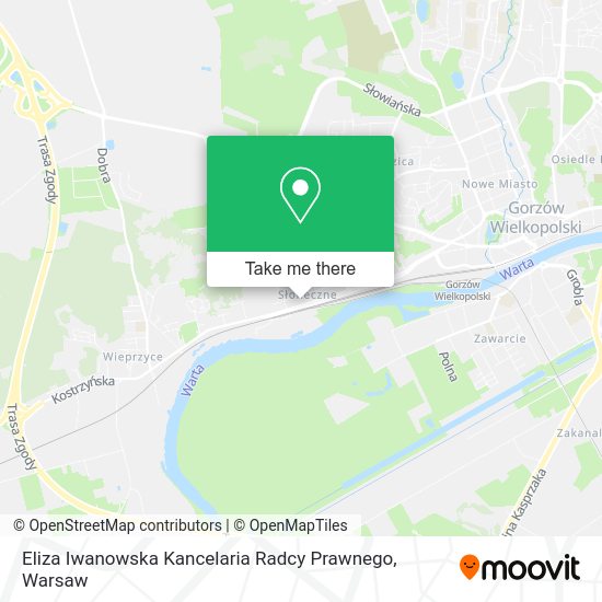 Eliza Iwanowska Kancelaria Radcy Prawnego map