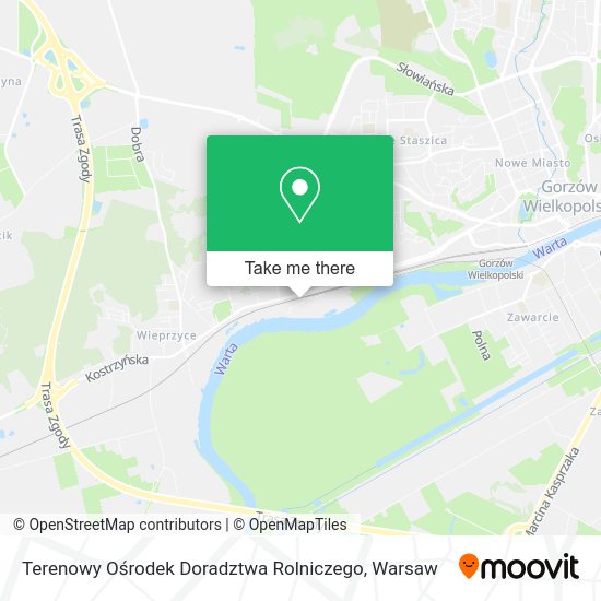 Terenowy Ośrodek Doradztwa Rolniczego map