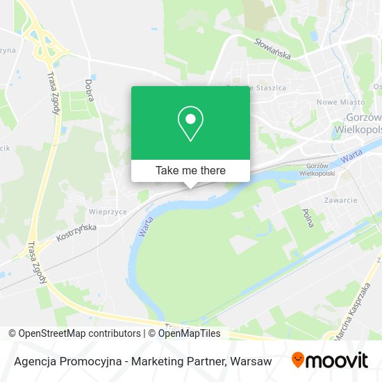 Agencja Promocyjna - Marketing Partner map