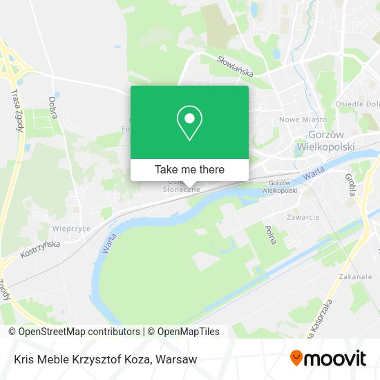 Kris Meble Krzysztof Koza map