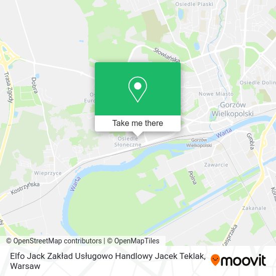 Elfo Jack Zakład Usługowo Handlowy Jacek Teklak map