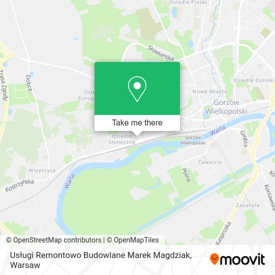 Usługi Remontowo Budowlane Marek Magdziak map