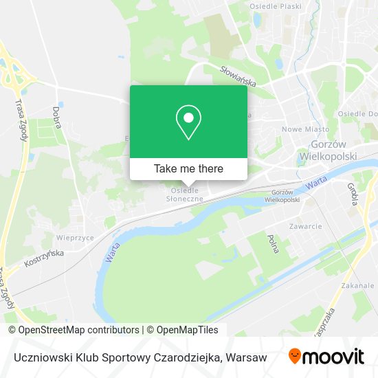 Uczniowski Klub Sportowy Czarodziejka map