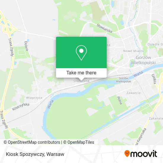 Карта Kiosk Spozywczy