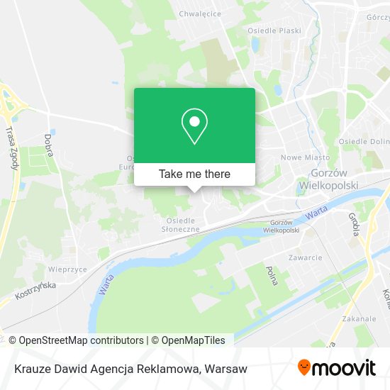 Krauze Dawid Agencja Reklamowa map