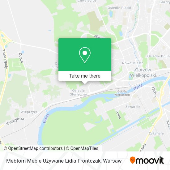 Mebtom Meble Używane Lidia Frontczak map