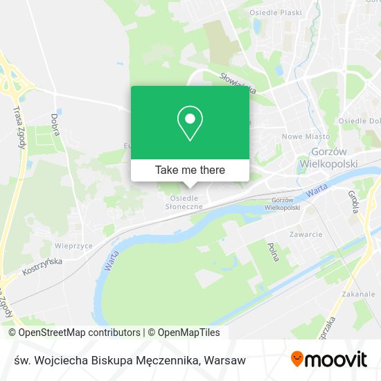 św. Wojciecha Biskupa Męczennika map