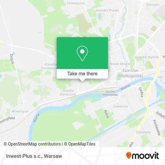Карта Inwest-Plus s.c.
