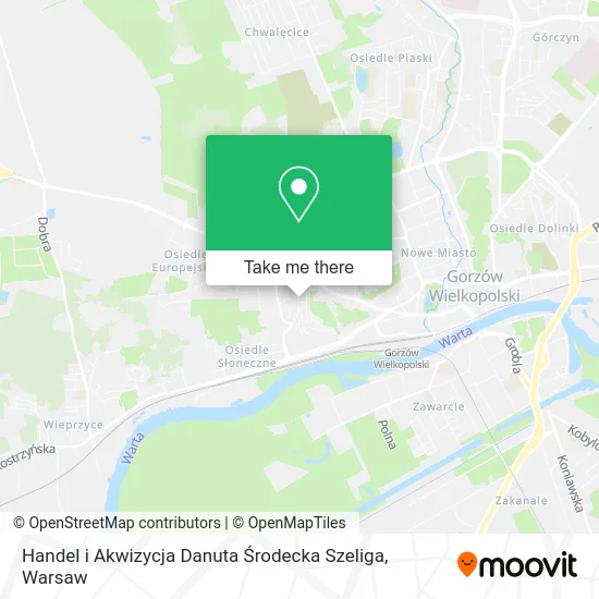 Карта Handel i Akwizycja Danuta Środecka Szeliga