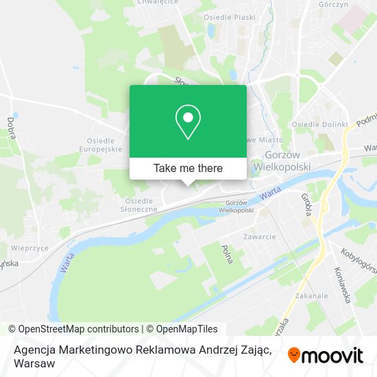 Agencja Marketingowo Reklamowa Andrzej Zając map