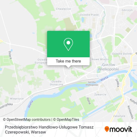 Przedsiębiorstwo Handlowo-Usługowe Tomasz Czerepowski map