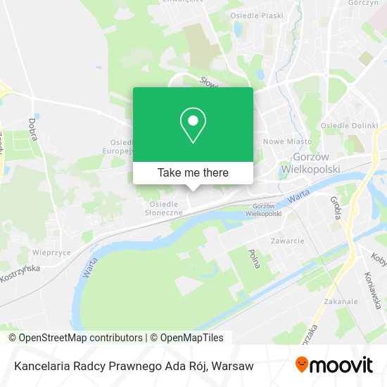 Kancelaria Radcy Prawnego Ada Rój map