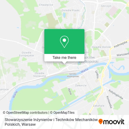 Stowarzyszenie Inżynierów i Techników Mechaników Polskich map