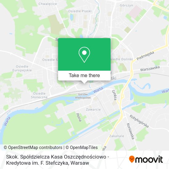 Skok. Spółdzielcza Kasa Oszczędnościowo - Kredytowa im. F. Stefczyka map